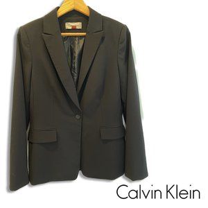 Calvin Klein Black Blazer-Suit Jacket with a little stretch | Size 8
